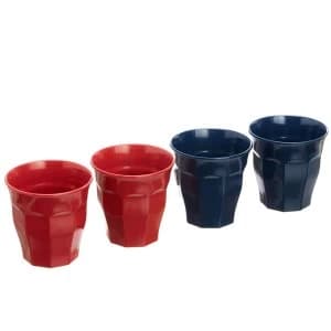 Robert Dyas 4 Melamine Beakers / Blue