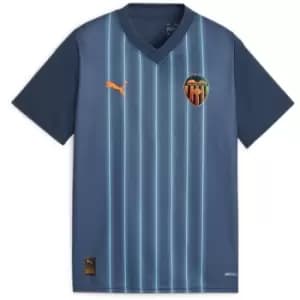 Puma Valencia CF Away Shirt 2023 2024 Juniors - Blue