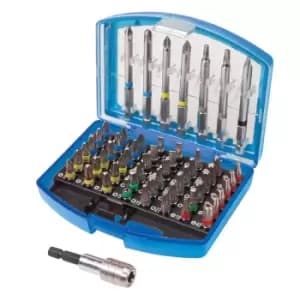 Silverline Colour-Coded Bit Set 56pce 846154