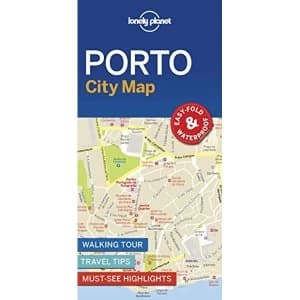 Lonely Planet Porto City Map Sheet map, folded 2018