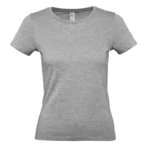 B&C Womens/Ladies #E150 Tee (3XL) (Sport Grey)