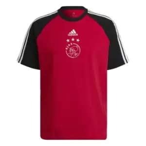 adidas Ajax Teamgeist T-Shirt - Red