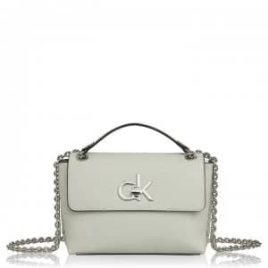 Calvin Klein Lock Crossbody Bag - PETAL GREEN LKC