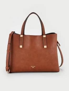 Dune London Dorrie Large Unlined Tote Bag - Tan, Women