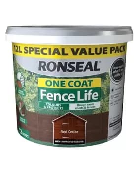 Ronseal One Coat Fence Life Red Cedar 12L