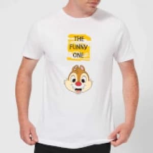 Disney Chip 'N' Dale The Funny One Mens T-Shirt - White