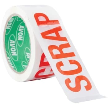 Printed 'scrap' Tape - 50MM X 66M
