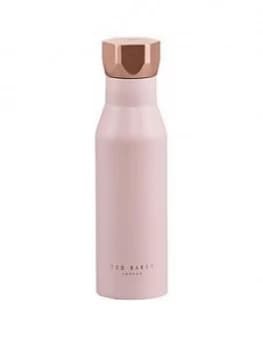 Ted Baker Ladies Water Bottle Hexagonal Lid Pink, One Colour, Women