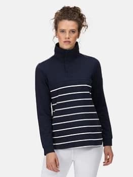 Regatta Camiola II Fleece - Navy/White, Size 10, Women