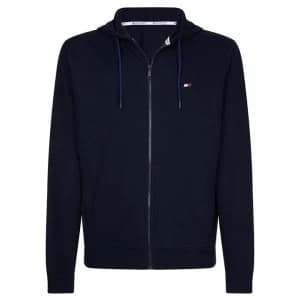 Tommy Sport Tommy Fleece Full-Zip Hoodie Mens - Desert Sky