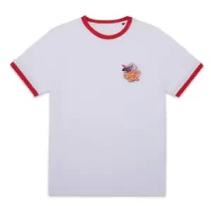 Marvel Thor - Love and Thunder Mighty Thor Colours Unisex Ringer T-Shirt - White/Red - L