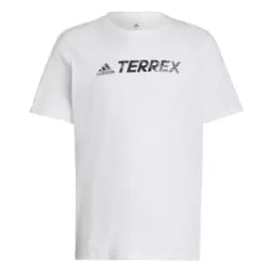 adidas Terrex Classic Logo T-Shirt Mens - White