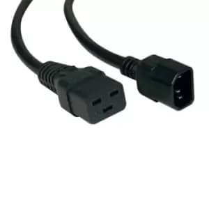 Tripp Lite P047-010 Power Cord C19 to C14 - Heavy-Duty 15A 250V 14 AWG 10 ft. (3.05 m) Black