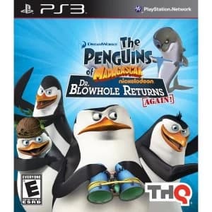 Penguins Of Madagascar Dr Blowhole Returns Again Game