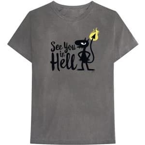 Disenchantment - See You In Hell Unisex Large T-Shirt - Grey
