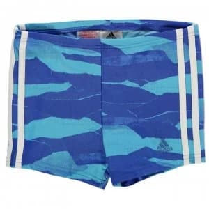 adidas FIT 3S Swimming Boxers Junior Boys - Royal