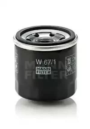 Oil Filter W67/1 By Mann