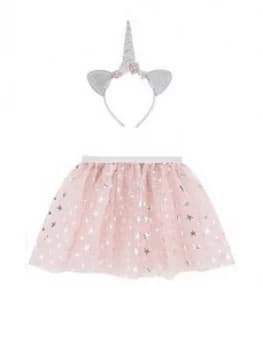Accessorize Girls 2 Piece Unicorn Dress Up Set - Multi