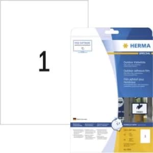 Herma 9500 Labels 210 x 297mm PE film White 10 pc(s) Permanent All-purpose labels, Weatherproof labels
