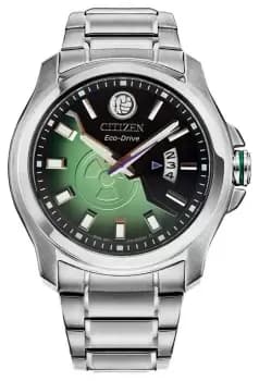 Citizen AW1351-56W Marvel The Hulk 'Hulk Smash' Stainless Watch