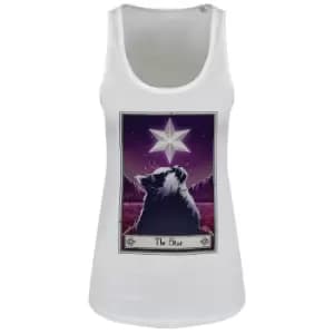 Deadly Tarot Womens/Ladies The Star Felis Floaty Tank Top (L) (White)