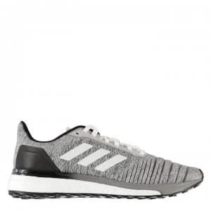 adidas SolarDrive Mens Running Shoes - White/Black