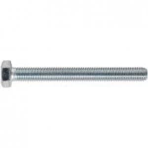 Genuine SEALEY SS875 HT Setscrew M8 x 75mm 8.8 Zinc DIN 933 Pack of 25