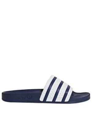 adidas Originals Adilette Sliders, Blue, Size 12, Men