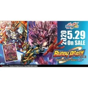 Future Card Buddyfight: Ace Ultimate Vol. 5 - Buddy Again Vol. 2 - Super Buddy War EX Booster Box (10 Packs)