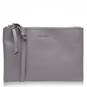 Ted Baker Soft Leather Body Bag - dk-grey