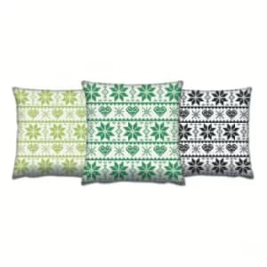 AC-4406-4405-4407 Multicolor Cushion Set (3 Pieces)
