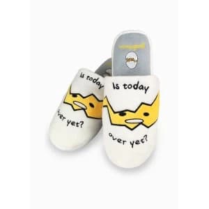 Gudetama Is Today Over Yet Mule Slippers UK Size 5-7