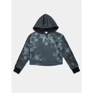 Skinny Dip Tie Dye Hoodie - Grey