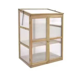 Neo Large Wood Greenhouse Cold Frame Garden Flower Vegetable Planting Box Growhouse