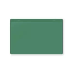 Document pouches, self adhesive, A5 landscape, pack of 10, green