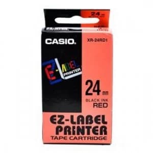 Casio XR-24RD Black on Red