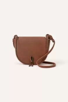 Knot Detail Saddle Cross-Body