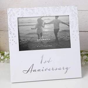 6" x 4" - Amore By Juliana Photo Frame - 1st Anniversary