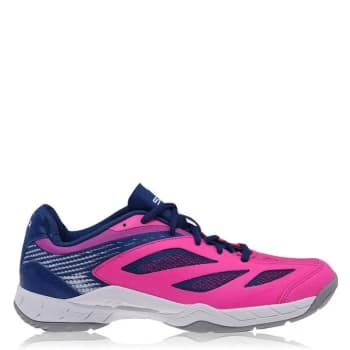 Slazenger Velocity Netball Trainers Girls - Pink/Navy