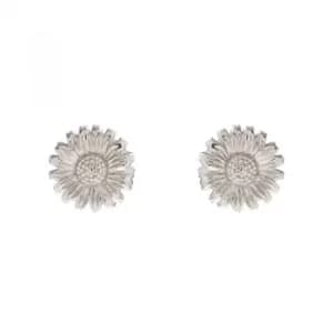 Ladies Olivia Burton Sterling Silver 3D Daisy Stud Earrings