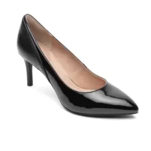 Rockport Total Motion Piece Pump Black Patent - Black