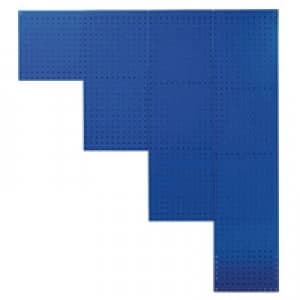 Slingsby Perforated Tool Panel 990mm Blue 380949
