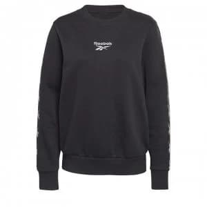 Reebok Tape Crew Sweatshirt Ladies - Black