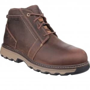 Caterpillar Mens Parker Safety Boots Beige Size 10