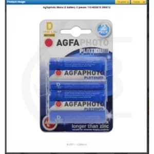 Agfaphoto MN1300 D Batteries (2 Pack)