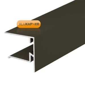 Alukap-XR 25mm End Stop Bar 3m Brown