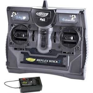 Carson Modellsport Reflex Stick II Handheld RC 2,4 GHz No. of channels: 6 Incl. receiver
