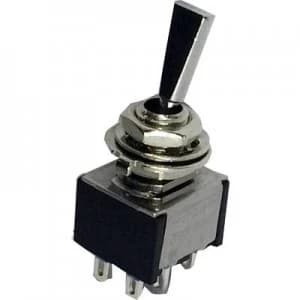 SCI TA203F1 Toggle switch 250 V AC 3 A 2 x OnOffOn latch0latch