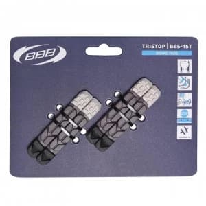 BBB TriStop BBS-15T Brake Pads - Blk/Gry/Wht