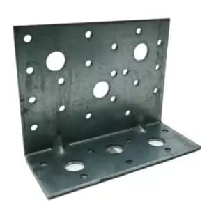 Moderix - Corner Angle Bracket kpw Heavy Duty Brace Reinforced diy Project - Size 90x50x116x2.5mm - Pack of 30